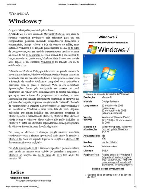 win716 plataforma,Windows 7 – Wikipédia, a enciclopédia livre